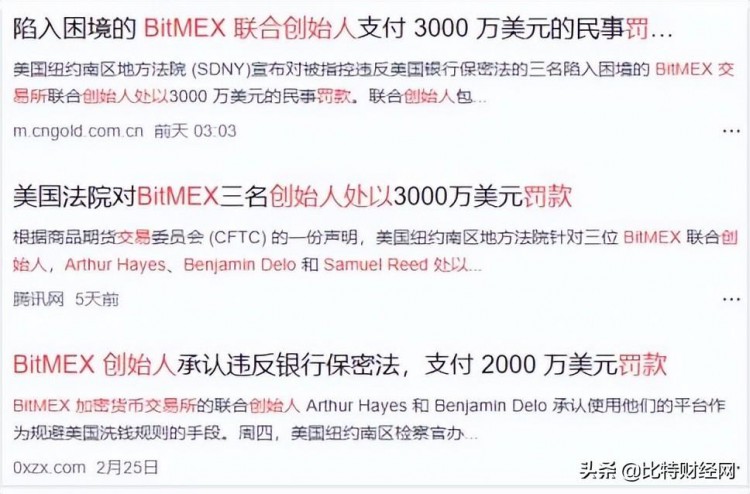 BitMEX交易所：出现监管问题，深陷困境！警惕其仿盘收割韭菜